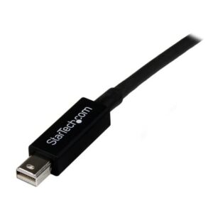 StarTech.com Cable de 3m Thunderbolt Macho a Thunder Bolt Macho - Negro StarTech.com Cable de 3m Thunderbolt Macho a Thunder Bolt Macho - Negro