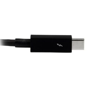StarTech.com Cable de 3m Thunderbolt Macho a Thunder Bolt Macho - Negro StarTech.com Cable de 3m Thunderbolt Macho a Thunder Bolt Macho - Negro
