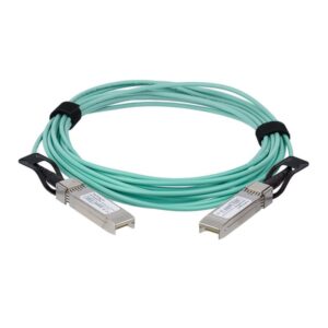 StarTech.com Cable de 5m AOC SFP+ a SFP+ - 10G Compatible con Cisco SFP-10G-AOC5M - Fibra Óptica Activa SFP+ de 10 GbE - Cable Transceptor/Mini GBIC/SFP+ 10 Gbps ASR1000