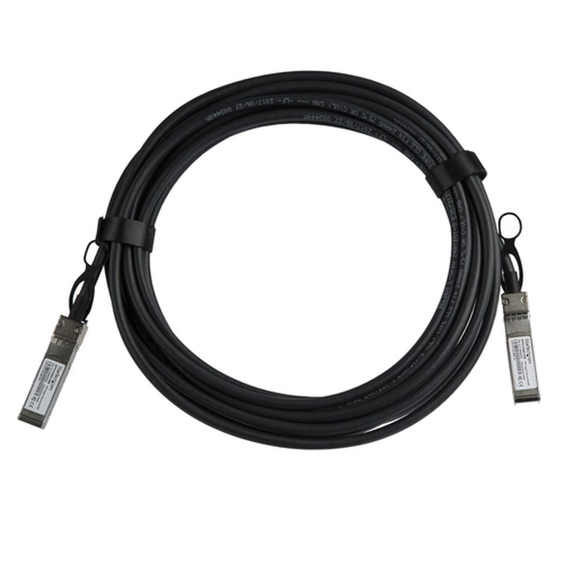 StarTech.com Cable de 6m Twinax Direct Attach SFP+ a SFP+ - 10G Compatible con Cisco SFP-H10GB-CU6M - DAC Cobre SFP+ 10GbE - DAC Pasivo de Bajo Poder 10Gbps - Firepower ASR9000 ASR1000 - Imagen 2