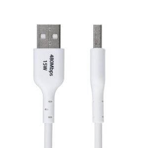 StarTech.com Cable de Carga USB-A a USB-C Blanco de 2m - Cable de Carga USB Tipo C - Carga Rápida de 3A - Cable de Transferencia de Datos USB 2.0 - TPE