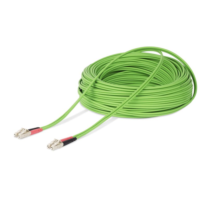 StarTech.com Cable de Fibra Óptica LC a LC (UPC) OM5 Multimodo 25m - Dúplex 50/125µm LOMMF Tipo Cremallera VCSEL 40G/100G - No Sensible a los Dobleces - Low Insertion Loss - LSZH StarTech.com Cable de Fibra Óptica LC a LC (UPC) OM5 Multimodo 25m - Dúplex 50/125µm LOMMF Tipo Cremallera VCSEL 40G/100G - No Sensible a los Dobleces - Low Insertion Loss - LSZH - Imagen 5