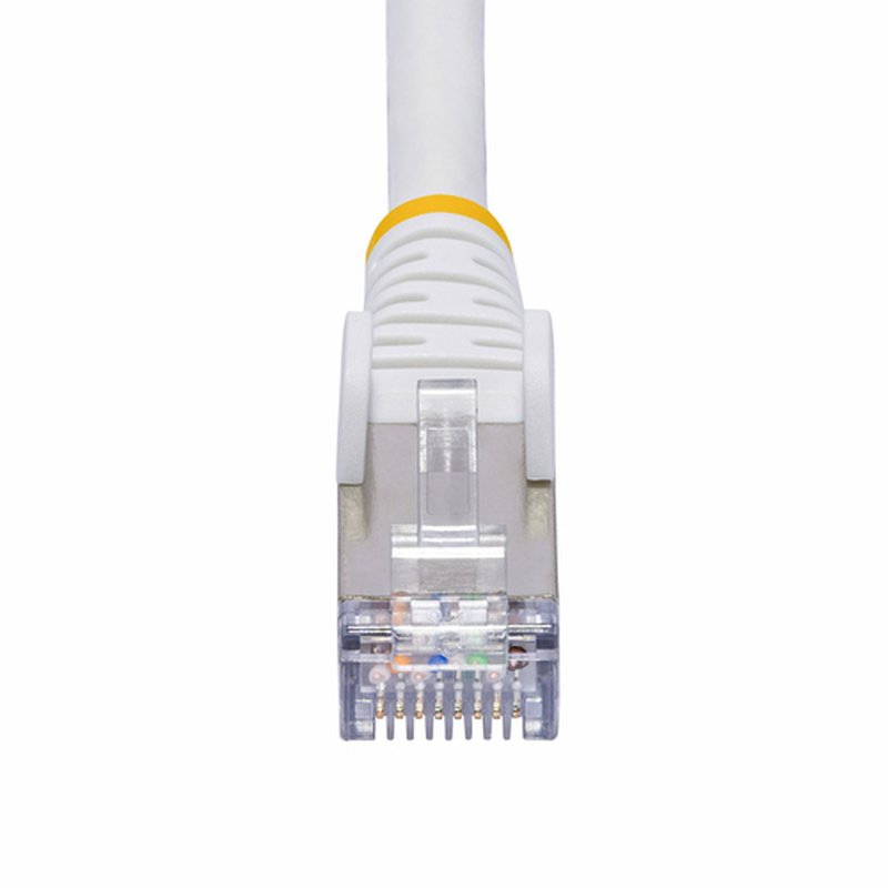 StarTech.com Cable de Red Ethernet CAT8 Blanco 50cm - Snagless - sin Pestillo - 25G/40G - 2000MHz - PoE++ 100W - 26AWG - S/FTP - Alivios de Tensión - Alambre de Cobre Puro - LSZH - Probado con Fluke StarTech.com Cable de Red Ethernet CAT8 Blanco 50cm - Snagless - sin Pestillo - 25G/40G - 2000MHz - PoE++ 100W - 26AWG - S/FTP - Alivios de Tensión - Alambre de Cobre Puro - LSZH - Probado con Fluke - Imagen 4