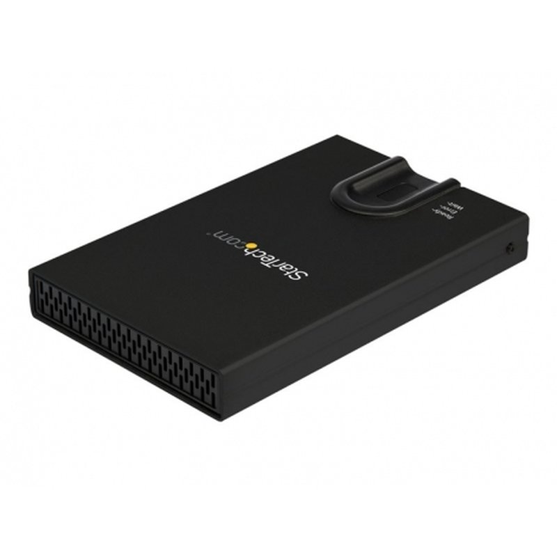 StarTech.com Caja para Disco Duro Cifrada - con Acceso por Huella Digital - para Unidades SATA de 2,5"