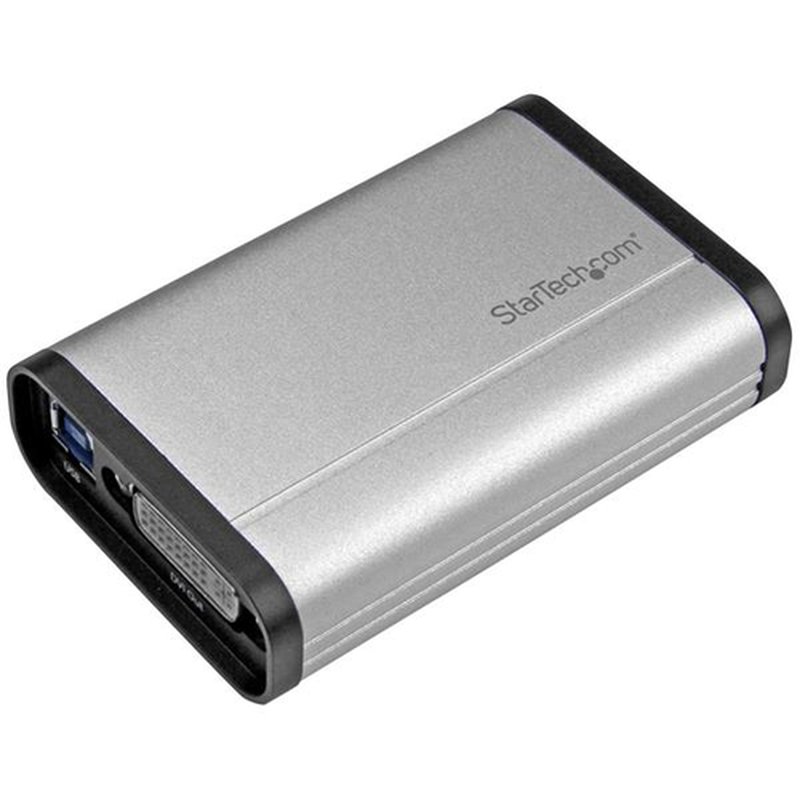 StarTech.com Capturadora de Vídeo USB 3.0 a DVI - 1080p 60fps - Aluminio
