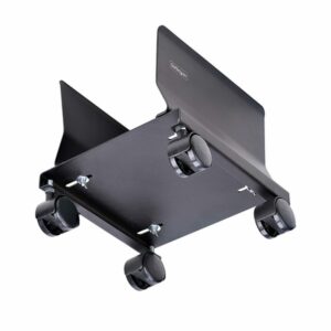 StarTech.com Carrito para Caja Torre de Ordenador - Carrito con Ruedas para CPU - Soporte Ajustable para CPU - de Acero - Carga de 21kg