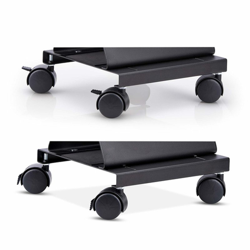 StarTech.com Carrito para Caja Torre de Ordenador - Carrito con Ruedas para CPU - Soporte Ajustable para CPU - de Acero - Carga de 21kg - Imagen 5