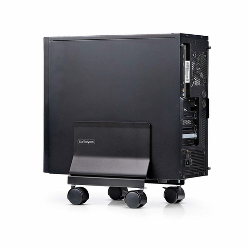 StarTech.com Carrito para Caja Torre de Ordenador - Carrito con Ruedas para CPU - Soporte Ajustable para CPU - de Acero - Carga de 21kg - Imagen 8
