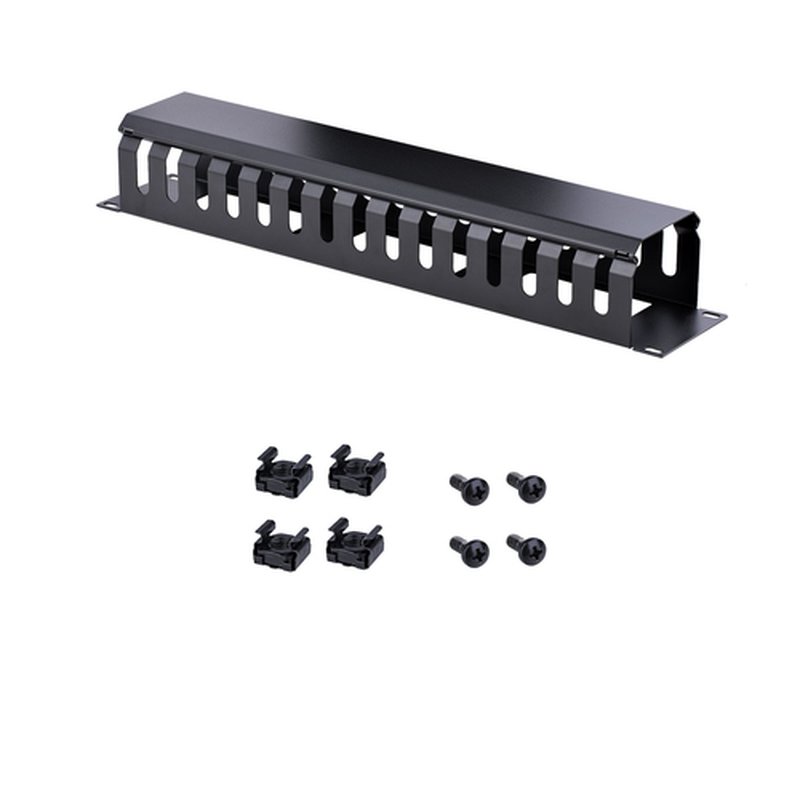 StarTech.com Conducto Horizontal 2U con Tapa para la Gestión de Cables en Rack de Servidores - Panel de Conductos para Cables en Rack de Redes de 19" - Canaleta con Ranuras para Cables StarTech.com Conducto Horizontal 2U con Tapa para la Gestión de Cables en Rack de Servidores - Panel de Conductos para Cables en Rack de Redes de 19" - Canaleta con Ranuras para Cables - Imagen 7