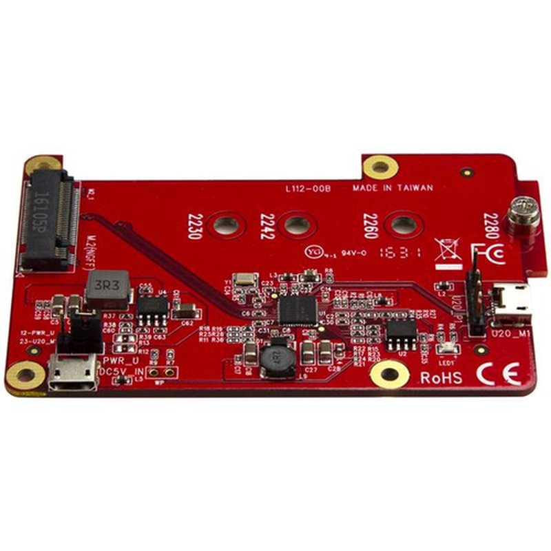 StarTech.com Conversor Adaptador USB a M.2 NGFF SATA SSD para Placas de Desarrollo y Raspberry Pi - con Accesorios StarTech.com Conversor Adaptador USB a M.2 NGFF SATA SSD para Placas de Desarrollo y Raspberry Pi - con Accesorios - Imagen 2