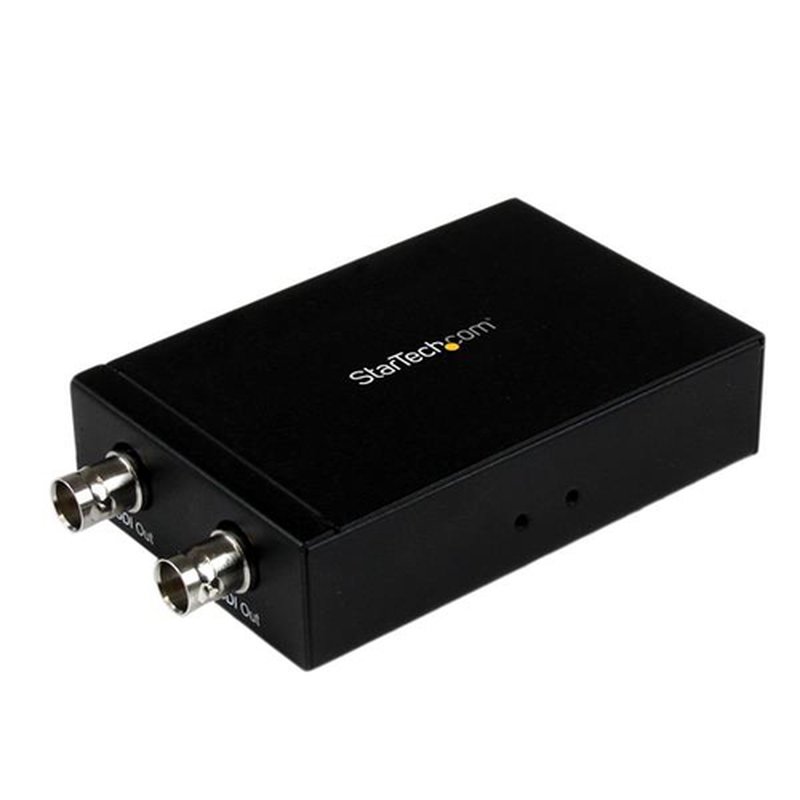 StarTech.com Conversor HDMI a SDI - Adaptador HDMI a SDI 3G con Salida Doble