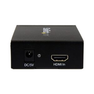 StarTech.com Conversor HDMI a SDI - Adaptador HDMI a SDI 3G con Salida Doble