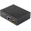 StarTech.com Conversor de Medios Ethernet Industrial de Fibra Multi o Monomodo a 1Gb Ethernet - SFP a RJ45 - Convertidor - IP30 (IMC1GSFP)