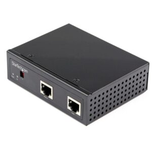 StarTech.com Divisor Multiplicador Splitter Industrial Gigabit PoE - PoE+++ de 90W - Splitter 802.3bt 12-48V CD - Adaptador LAN RJ45 Ultra PoE - de -40C a +75C