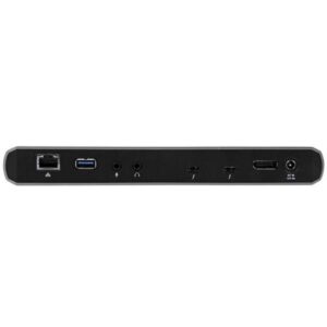 StarTech.com Docking Station Thunderbolt 3 con Salidas Dobles de Vídeo 4K para Ordenadores Portátiles - Compatible con Windows y Mac