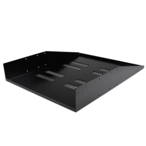 StarTech.com Estante Bandeja Ventilado Cantilever para Armario Rack Servidores 2 Postes 2U Profundidad Fija - 68kg