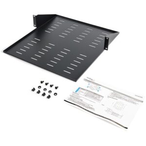 StarTech.com Estante de 2U para Rack de Servidores - de 2 Columnas - de Montaje Central - Ventilado StarTech.com Estante de 2U para Rack de Servidores - de 2 Columnas - de Montaje Central - Ventilado