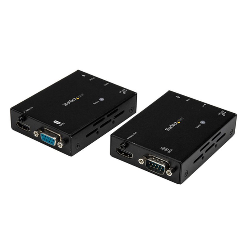 StarTech.com Extensor Alargador HDMI por Cat5e / CAT6 - Extienda hasta 70m - con Certificación HDBaseT - Extensor de Infrarrojos y HDMI - Booster HDMI