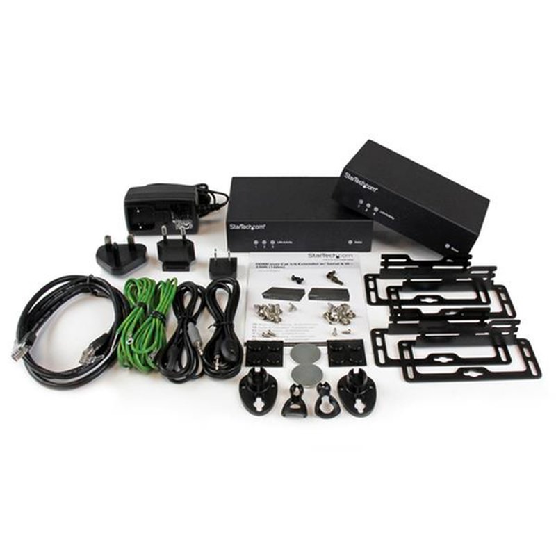 StarTech.com Extensor HDMI por CAT5e / CAT6 con Alimentación por Cable Ethernet PoC RS232 IR y 10/100 - 100m StarTech.com Extensor HDMI por CAT5e / CAT6 con Alimentación por Cable Ethernet PoC RS232 IR y 10/100 - 100m - Imagen 5