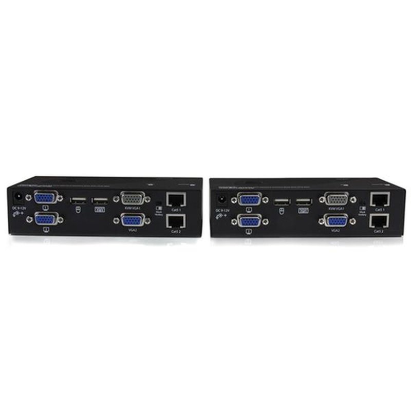 StarTech.com Extensor de Consola KVM por Cat 5 Ethernet (200m) con USB y Vídeo VGA Doble - Imagen 3