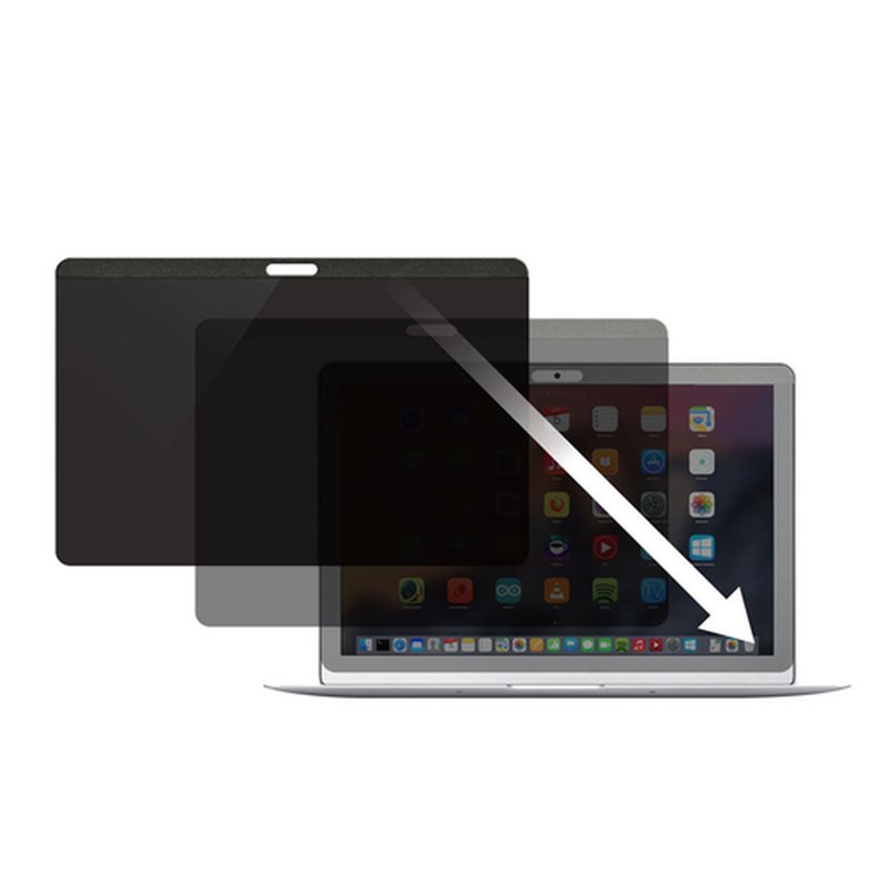 StarTech.com Filtro de Privacidad para Portátil de 15" - Protector Filtro de Seguridad Extraíble para Pantalla de Macbook Pro - Reduce Luz Azul - 16:10 - Mate/Brillante - +/-30 grados - Imagen 2