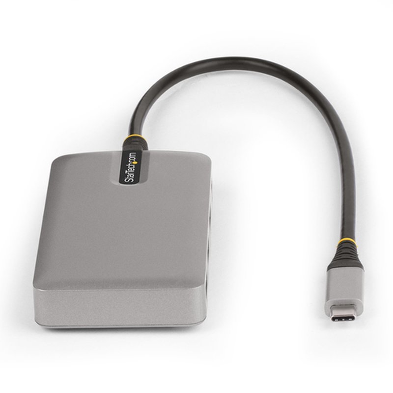 StarTech.com Hub Ladrón USB-C de 4 Puertos con Modo Alt de DP para USB-C y Salida de Vídeo de 4K 60Hz - 3x USB-A - 1x USB Tipo C - PD 100W - USB 3.2 10Gbps - Cable 30cm - Portátil StarTech.com Hub Ladrón USB-C de 4 Puertos con Modo Alt de DP para USB-C y Salida de Vídeo de 4K 60Hz - 3x USB-A - 1x USB Tipo C - PD 100W - USB 3.2 10Gbps - Cable 30cm - Portátil - Imagen 5