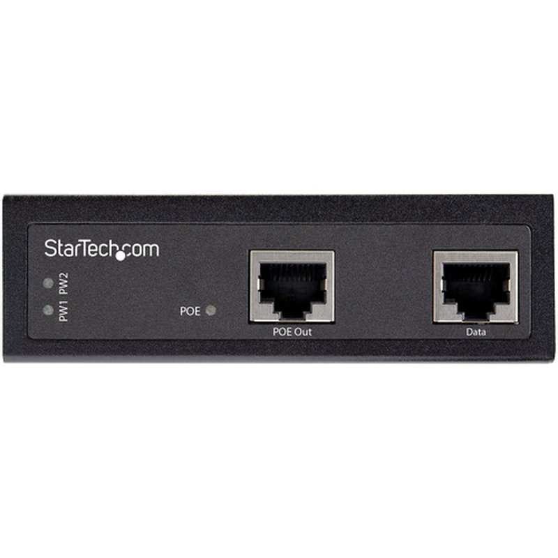 StarTech.com Inyector Industrial PoE Gigabit de Alta Velocidad - 90W - 802.3bt PoE++ UPoE Ultra Power Over Ethernet (POEINJ1G90W) - Imagen 3
