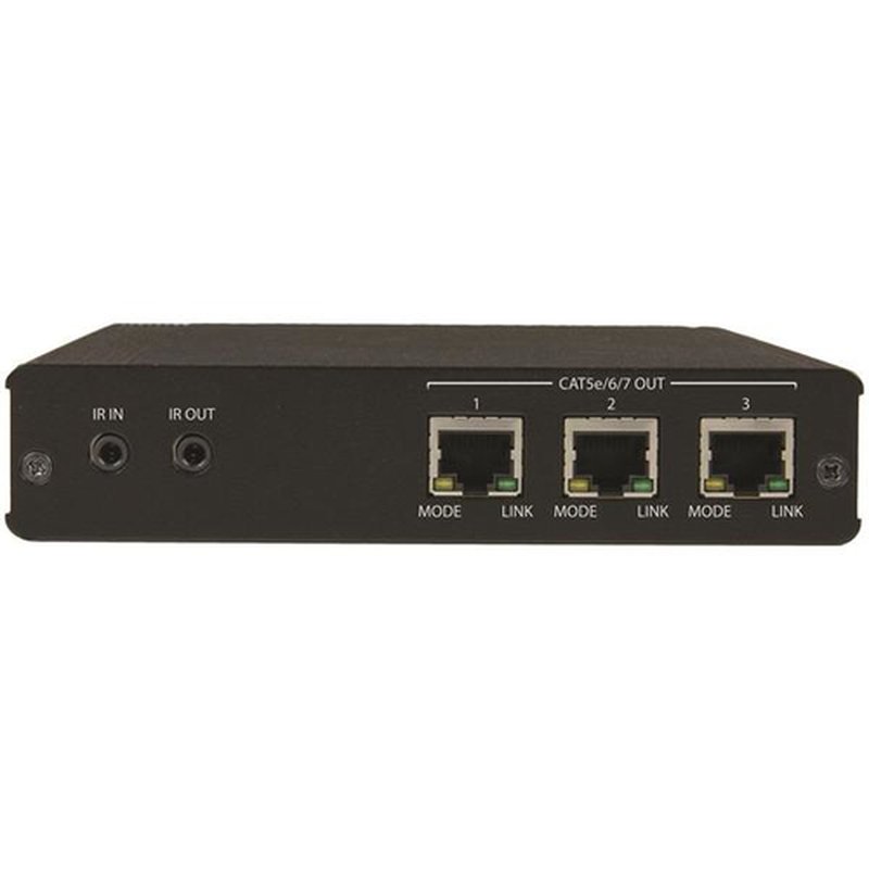 StarTech.com Juego Extensor HDBaseT de 3 Puertos - Alargador HDMI por Cable Cat5 con 3 Receptores - Hasta 4K StarTech.com Juego Extensor HDBaseT de 3 Puertos - Alargador HDMI por Cable Cat5 con 3 Receptores - Hasta 4K - Imagen 3