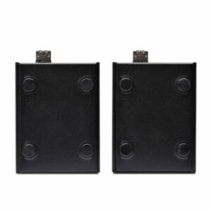 StarTech.com Kit Extensor de Consola por Fibra Óptica KVM DisplayPort - 4K 60Hz - Hasta 300m (Multimodo) - con 2 Módulos SFP+ de 10G Pre-Instalados - Hub USB de 3 Puertos HID