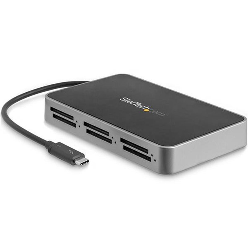 StarTech.com Lector Thunderbolt 3 de Tarjetas de Memoria SD con 6 Ranuras - Portátil StarTech.com Lector Thunderbolt 3 de Tarjetas de Memoria SD con 6 Ranuras - Portátil