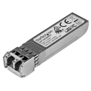 StarTech.com Módulo SFP+ Compatible con Cisco SFP-10G-SR-X - 10GBASE-SR - Fibra Multimodo de 10GbE - SFP+ Ethernet Gigabit 10Gb - LC - 300m - 850nm - Cisco Firepower, ASR9000, C9300 DDM
