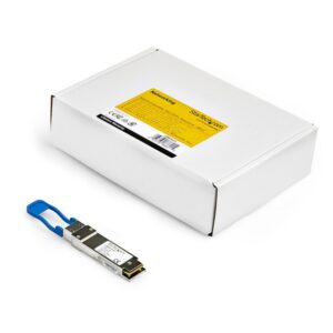 StarTech.com Módulo Tranceptor QSFP+ Compatible con HPE JG661A - 40GBASE-LR4 - Fibra Monomodo de 40GbE - QSFP+ Ethernet Gigabit 40GE - LC - 10km - 1270nm a 1330nm - HPE 5900AF/12902 DDM
