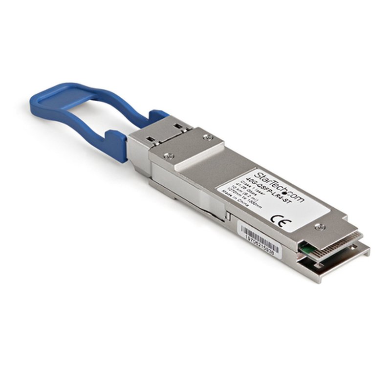 StarTech.com Módulo Transceptor QSFP+ Compatible con 40G-QSFP-LR4 de Brocade - 40GBASE-LR4 - Fibra Monomodo (SMF) 40GbE - QSFP+ Ethernet Gigabit 40Gb - LC 10km - 1270nm a 1330nm - DDM StarTech.com Módulo Transceptor QSFP+ Compatible con 40G-QSFP-LR4 de Brocade - 40GBASE-LR4 - Fibra Monomodo (SMF) 40GbE - QSFP+ Ethernet Gigabit 40Gb - LC 10km - 1270nm a 1330nm - DDM