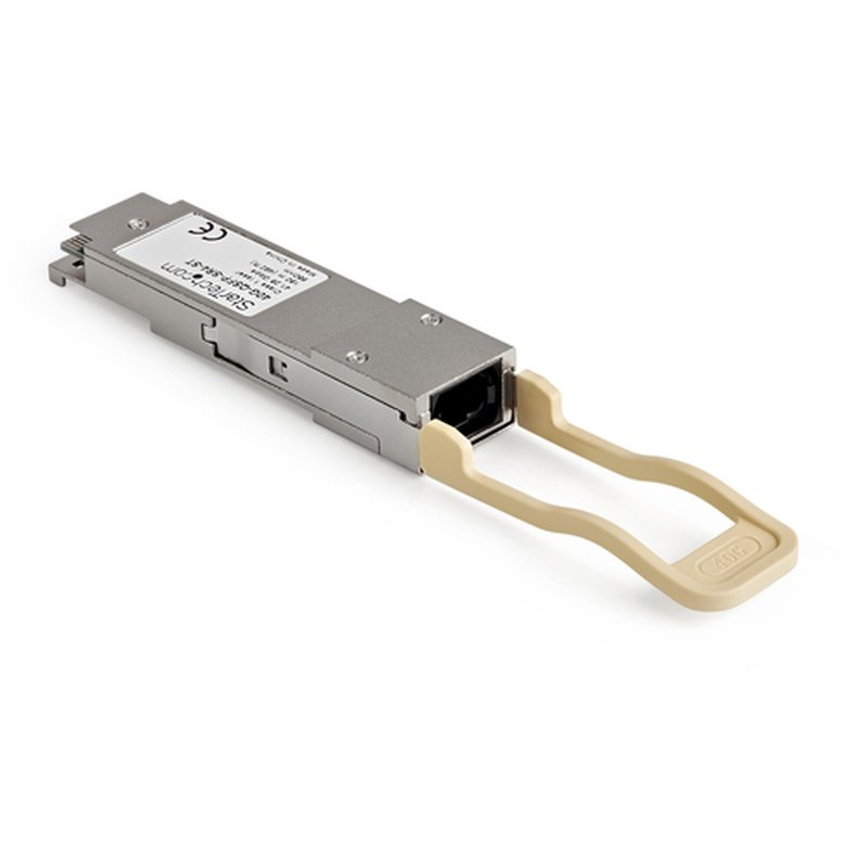 StarTech.com Módulo Transceptor QSFP+ Compatible con 40G-QSFP-SR4 de Brocade - 40GBASE-SR4 - Fibra Multimodo (MMF) de 40GbE - QSFP+ Ethernet Gigabit de 40Gb - MPO 150m - 850nm - DDM StarTech.com Módulo Transceptor QSFP+ Compatible con 40G-QSFP-SR4 de Brocade - 40GBASE-SR4 - Fibra Multimodo (MMF) de 40GbE - QSFP+ Ethernet Gigabit de 40Gb - MPO 150m - 850nm - DDM - Imagen 2