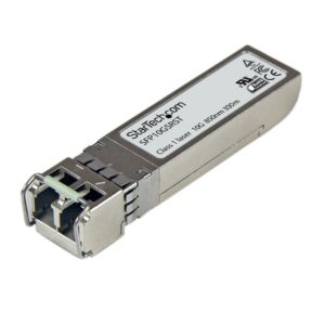StarTech.com Módulo Transceptor SFP+ Compatible con Cisco SFP-10G-ZR - 10GBASE-ZR - Monomodo 10GbE - SFP+ Ethernet Gigabit 10Gb - LC 80km - 1550nm - Cisco ASR9000/ ASR1000/NCS5500 DDM