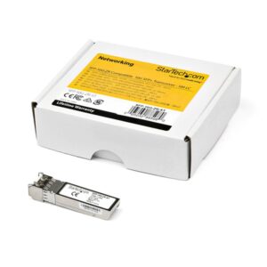 StarTech.com Módulo Transceptor SFP+ Compatible con Cisco SFP-10G-ZR - 10GBASE-ZR - Monomodo 10GbE - SFP+ Ethernet Gigabit 10Gb - LC 80km - 1550nm - Cisco ASR9000/ ASR1000/NCS5500 DDM