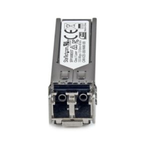 StarTech.com Módulo Transceptor SFP Compatible con MSA sin Codificar - 100BASE-EX - Transceptor Fibra Monomodo (SMF) de 100 MbE - SFP Ethernet de 100 Mb - LC - 40km - 1310nm - DDM