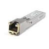StarTech.com Módulo Transceptor SFP Compatible con el Modelo RX-GET-SFP de Juniper - 1000BASE-T - SFP a RJ45 Cat6 / Cat5e - SFP Ethernet Gigabit de 1Gb - RJ45 - 100m