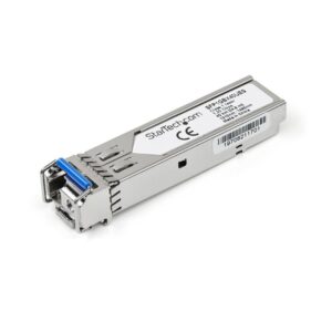 StarTech.com Módulo Transceptor SFP Compatible con el Modelo SFP-1G-BX40-U de Dell EMC - 1000BASE-BX-U - Fibra BiDi Ethernet Gigabit Monomodo (SMF) de 1 GbE