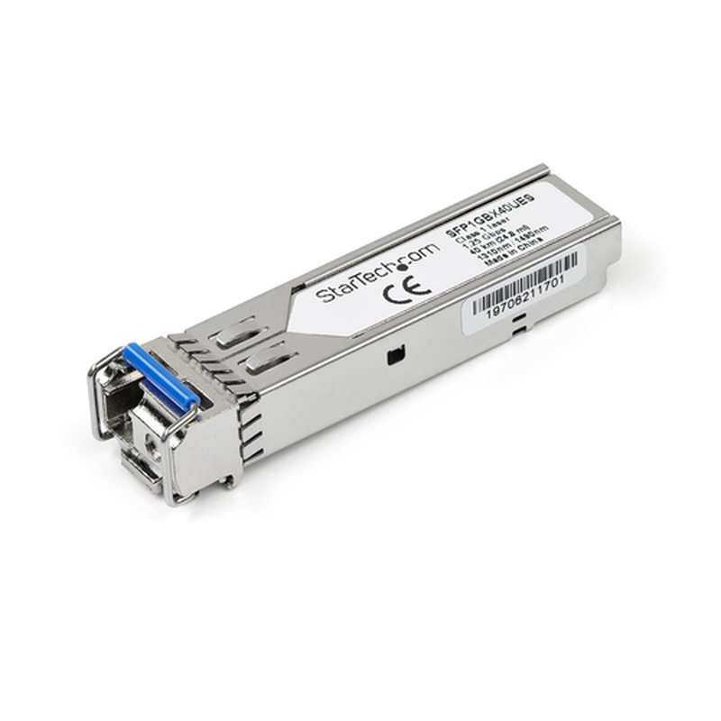 StarTech.com Módulo Transceptor SFP Compatible con el Modelo SFP-1G-BX40-U de Dell EMC - 1000BASE-BX-U - Fibra BiDi Ethernet Gigabit Monomodo (SMF) de 1 GbE