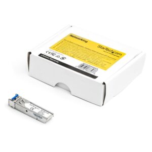 StarTech.com Módulo Transceptor SFP Compatible con el Modelo SFP-1G-BX40-U de Dell EMC - 1000BASE-BX-U - Fibra BiDi Ethernet Gigabit Monomodo (SMF) de 1 GbE