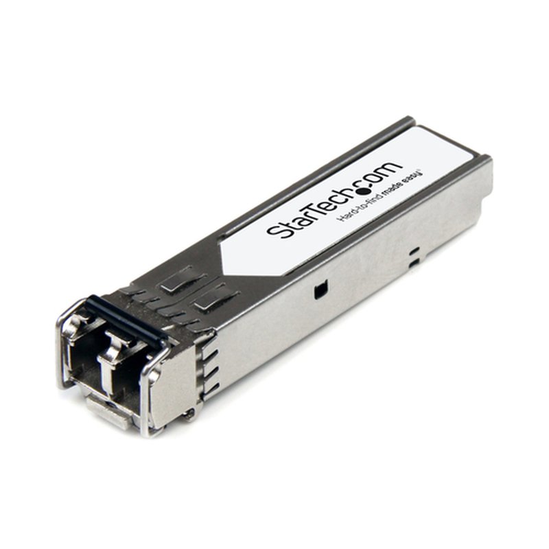 StarTech.com Módulo Transceptor SFP+ Compatible con el Modelo XG-SR de Brocade - 10GBASE-SR - Fibra Multimodo (MMF) de 10GbE - SFP+ Ethernet Gigabit de 10Gb - LC - 300m - 850nm - DDM StarTech.com Módulo Transceptor SFP+ Compatible con el Modelo XG-SR de Brocade - 10GBASE-SR - Fibra Multimodo (MMF) de 10GbE - SFP+ Ethernet Gigabit de 10Gb - LC - 300m - 850nm - DDM