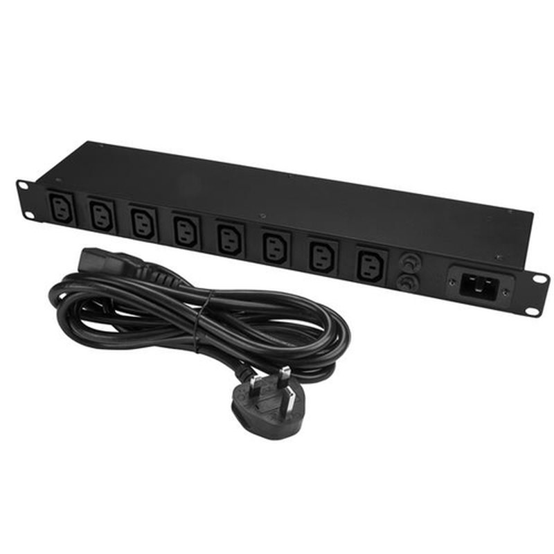 StarTech.com PDU de 8 Puertos C13 para Montaje en Rack - 16 Amperios 1U y Cable de 3m CEE7/7 - Imagen 5