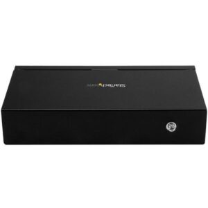 StarTech.com POEEXT2GAT ampliador de red Transmisor de red Negro