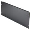 StarTech.com Panel Ciego 4U para Rack de Servidores de 19 Pulgadas - Panel Ciego de Relleno para Racks o Armarios de Servidores o Equipos de Redes - Panel Sólido - de Acero