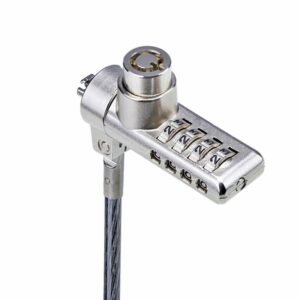 StarTech.com Paquete de 10 Candados K-Slot de Llave y Clave Numérica para Portátil - Cables de Seguridad de Acero de 2m Antirrobo de Combinación y la Misma Llave para Portátil StarTech.com Paquete de 10 Candados K-Slot de Llave y Clave Numérica para Portátil - Cables de Seguridad de Acero de 2m Antirrobo de Combinación y la Misma Llave para Portátil