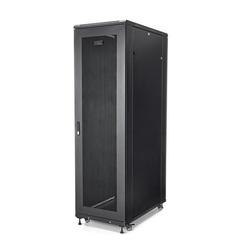 StarTech.com RK4236BKB armario rack 42U Rack o bastidor independiente Negro StarTech.com RK4236BKB armario rack 42U Rack o bastidor independiente Negro