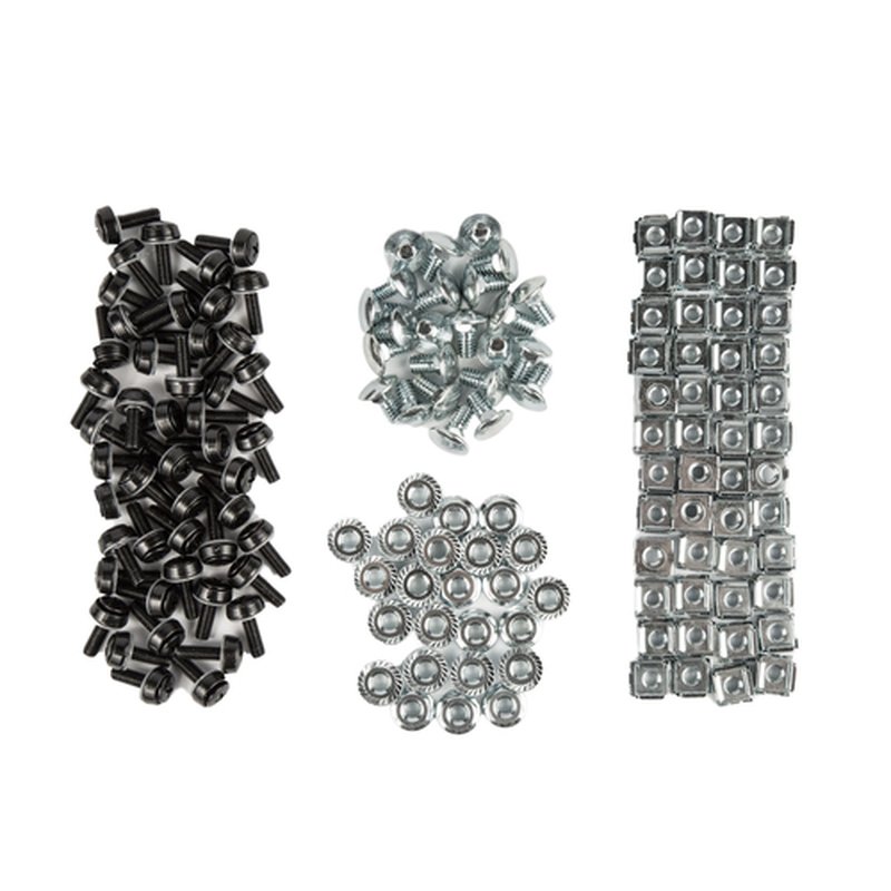 StarTech.com Rack 12U de Marco Abierto con 4 Columnas - para equipos de Red, IT, AV, Datos y Ordenador - Deslizante y Giratorio - Profundidad: 42,4cm/16,7" - con Gestor de Cables Extraíble - Imagen 4