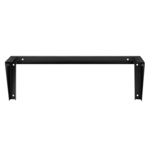 StarTech.com Rack Vertical Fijo Mural 1U de 19 Pulgadas para Servidores - Bracket de Pared para Panel de Parcheo - de Telecomunicaciones - Informática - Redes - Capacidad de 59kg
