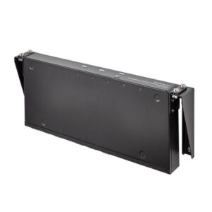 StarTech.com Rack Vertical Fijo Mural 1U de 19 Pulgadas para Servidores - Bracket de Pared para Panel de Parcheo - de Telecomunicaciones - Informática - Redes - Capacidad de 59kg